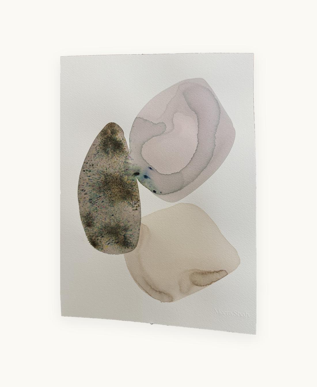 Stone studies on paper