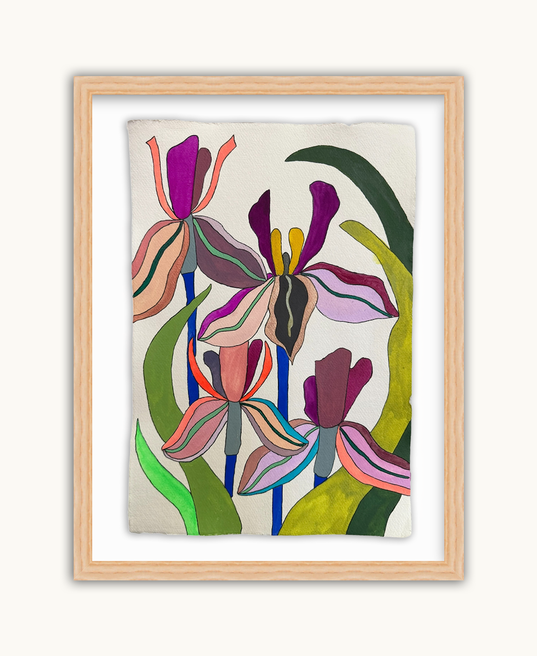 Large Irises 1
