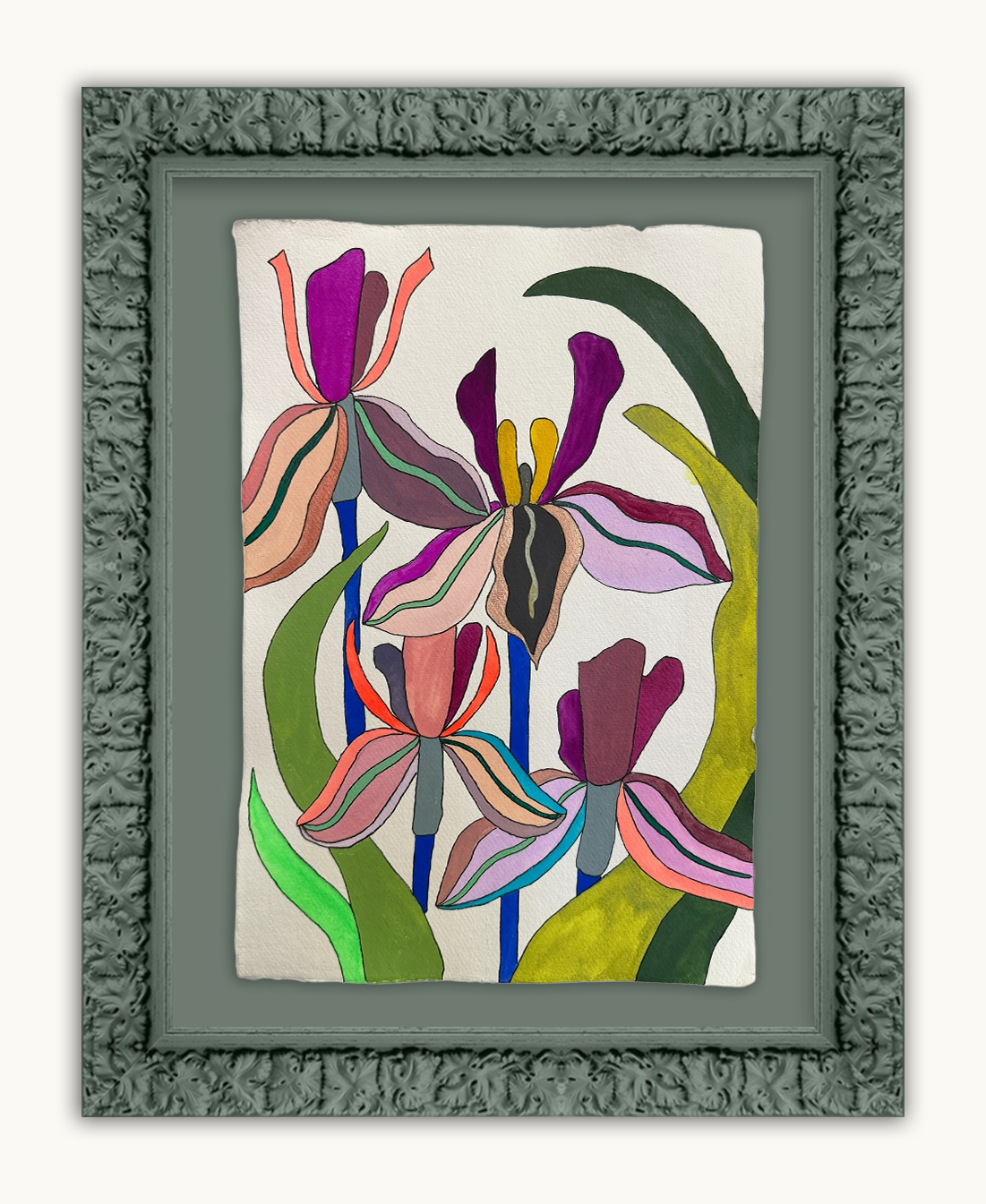 Large Irises 1