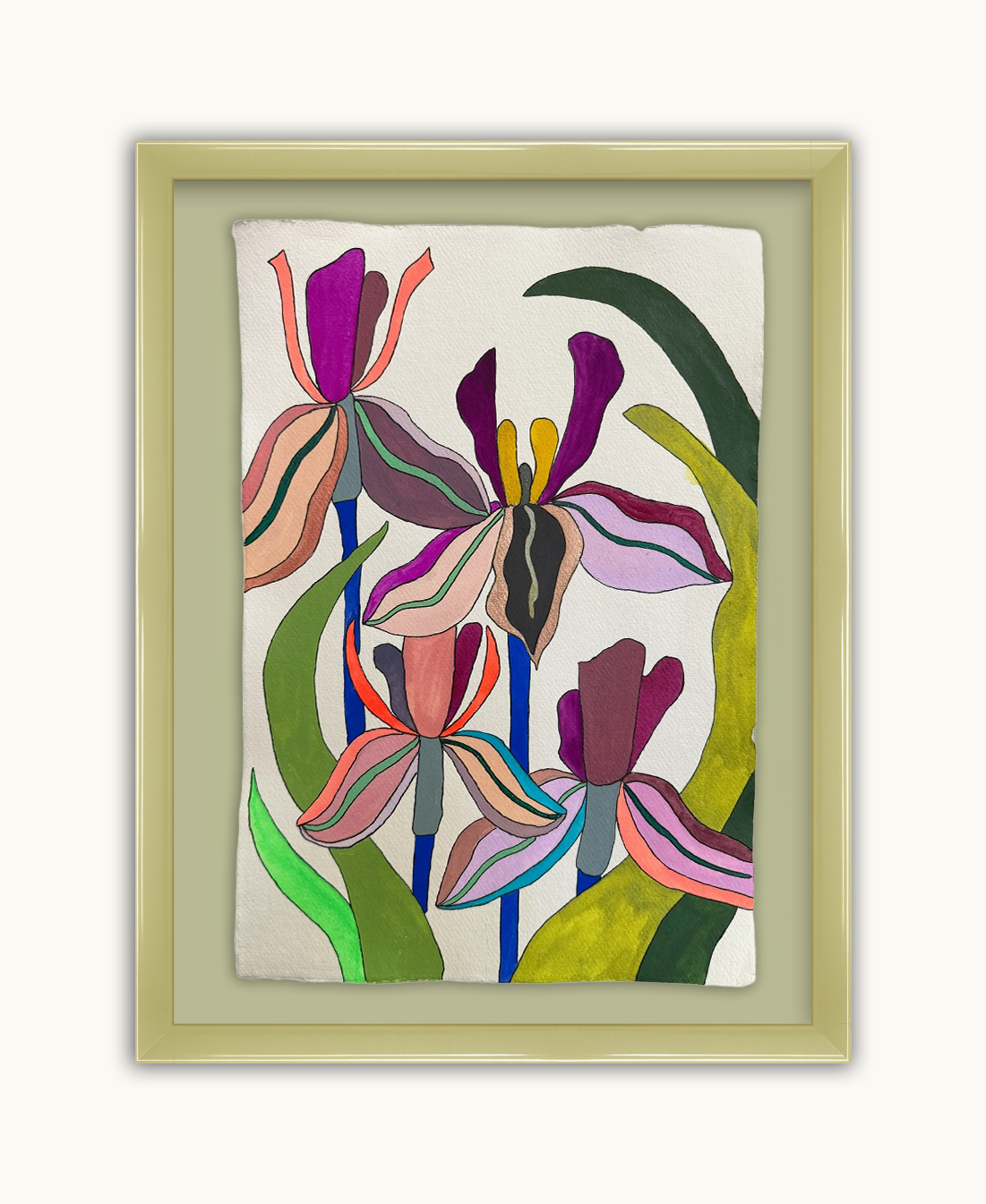 Large Irises 1