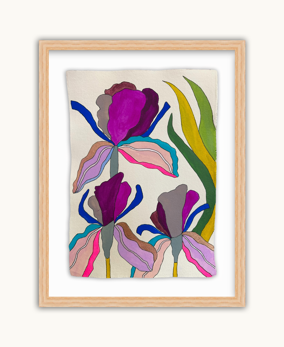Large Irises 4