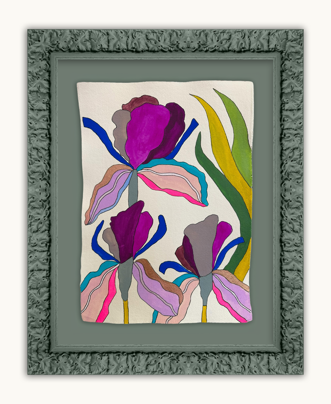 Large Irises 4