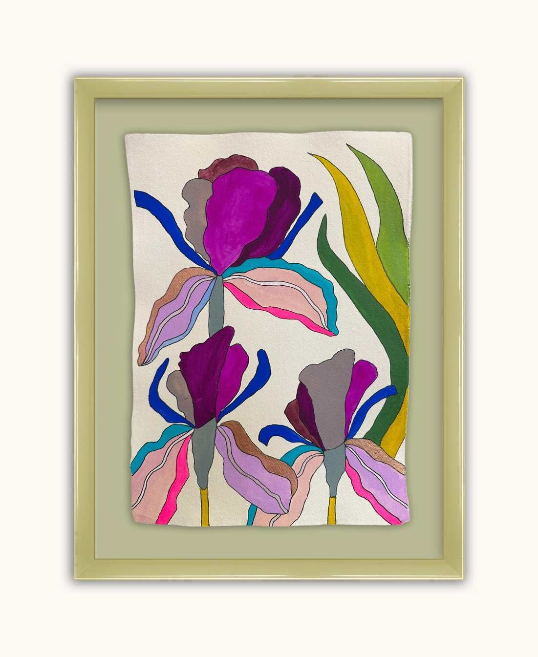 Large Irises 4