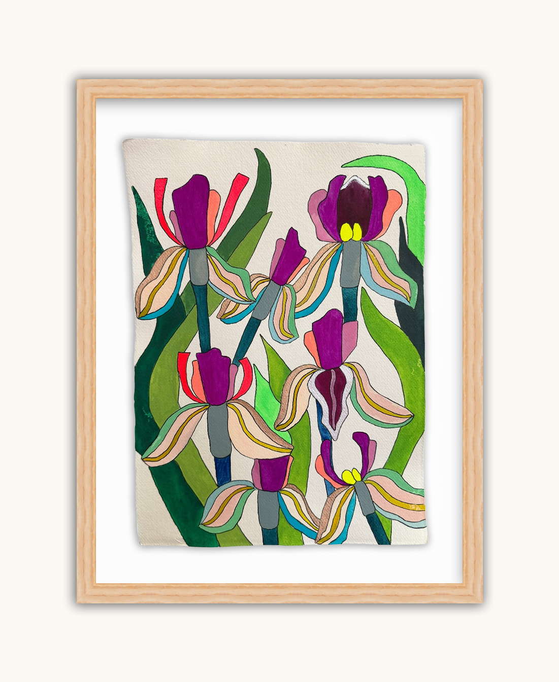 Large Irises 2