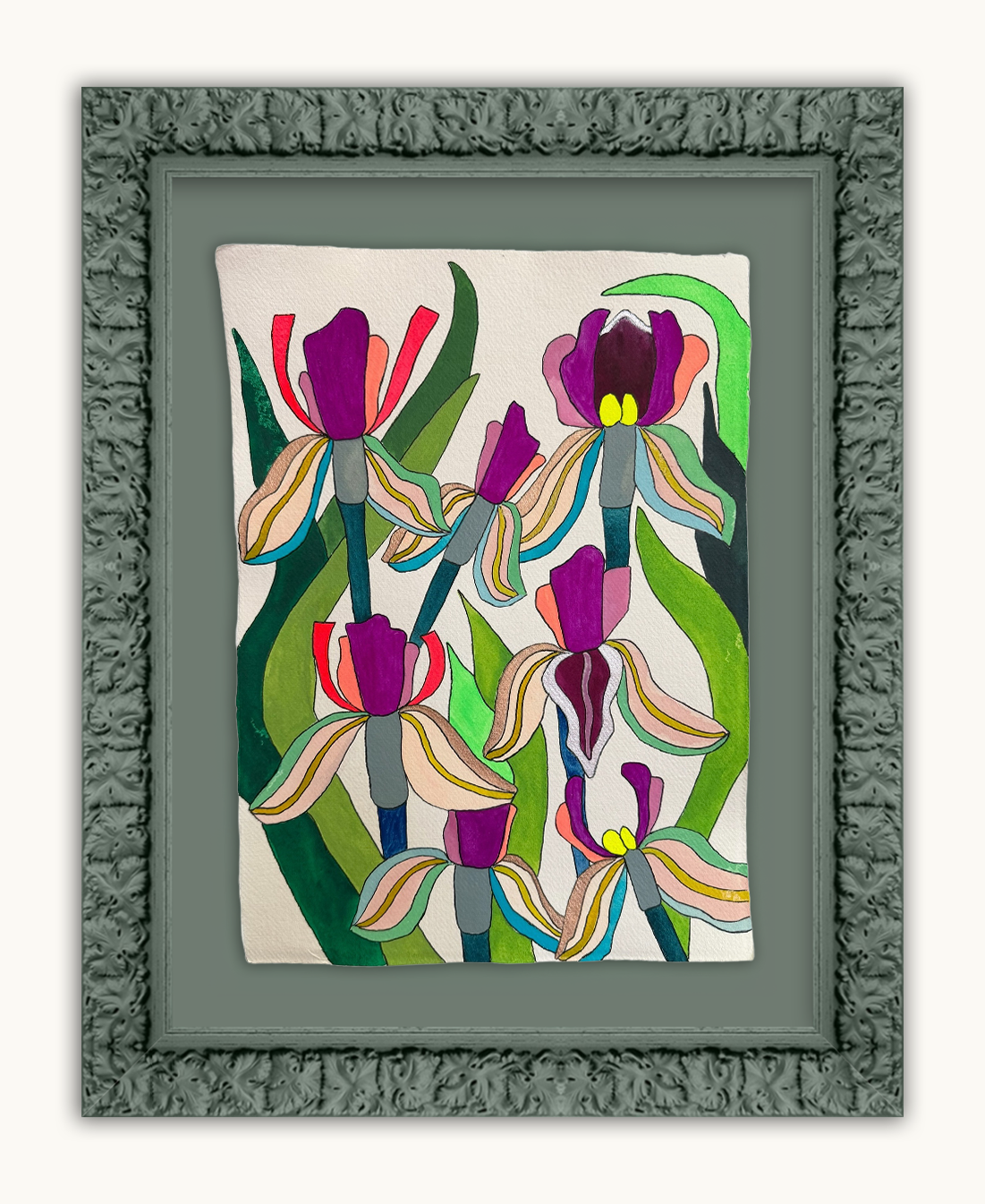 Large Irises 2