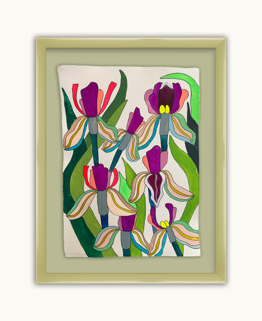 Large Irises 2