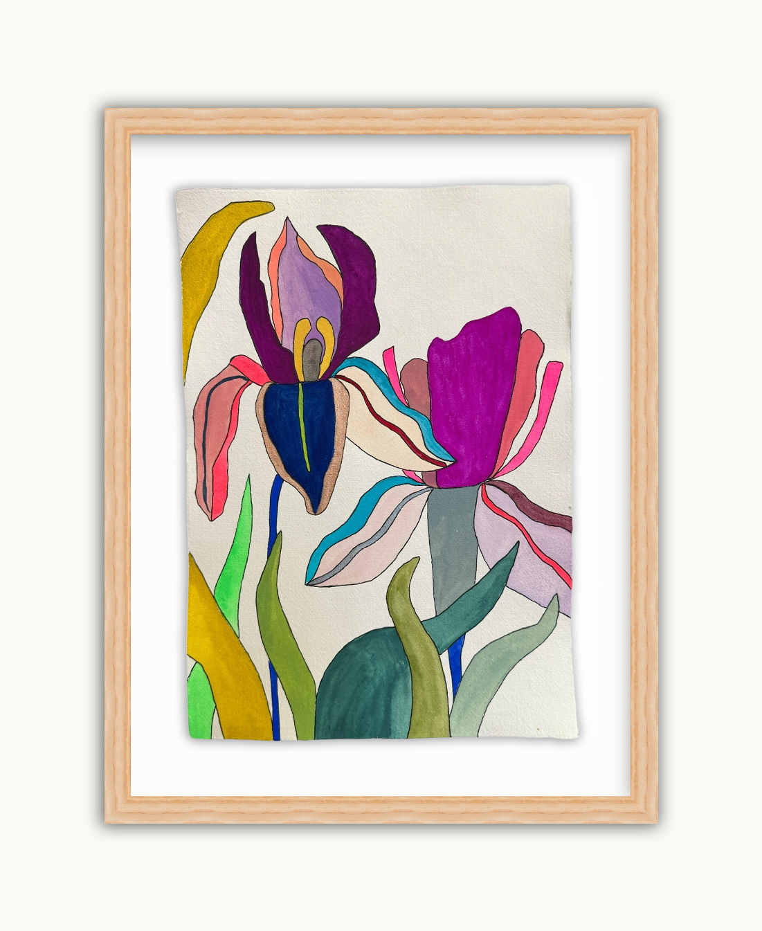 Large Irises 3