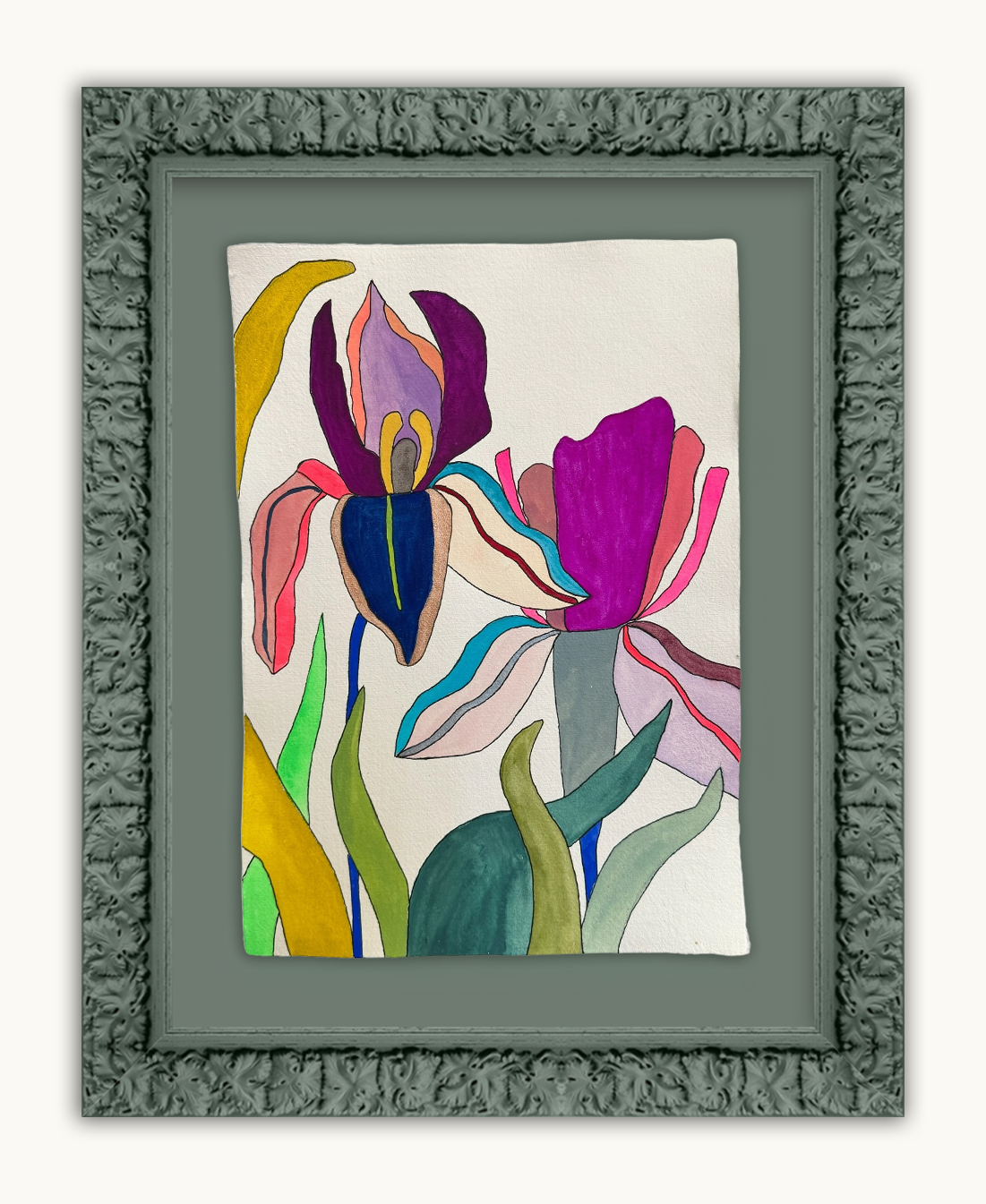 Large Irises 3