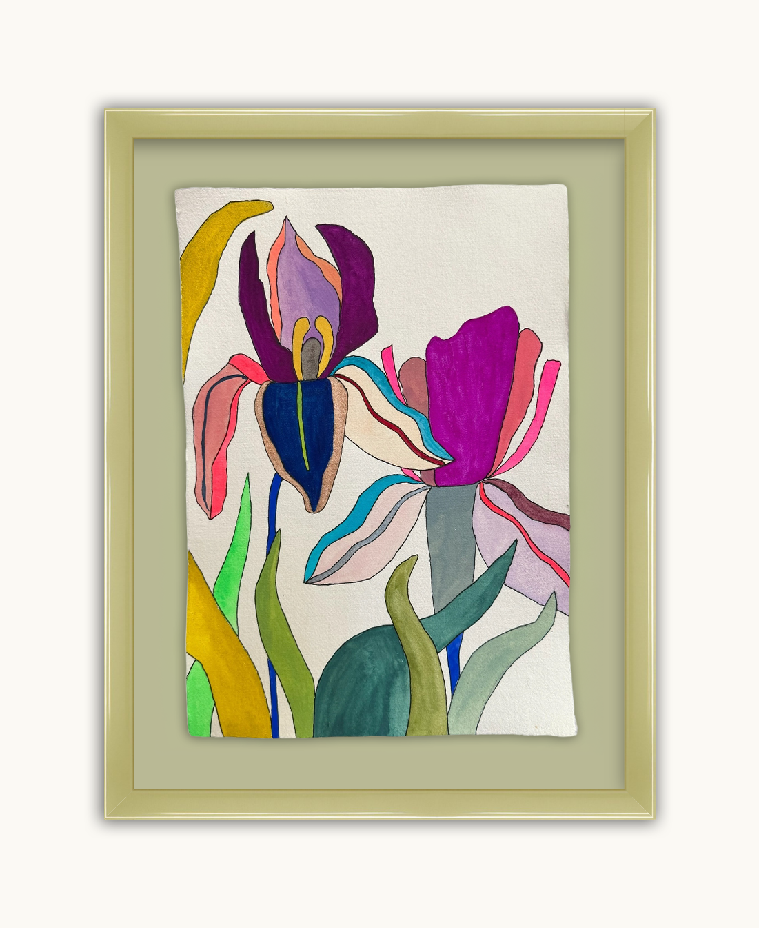 Large Irises 3