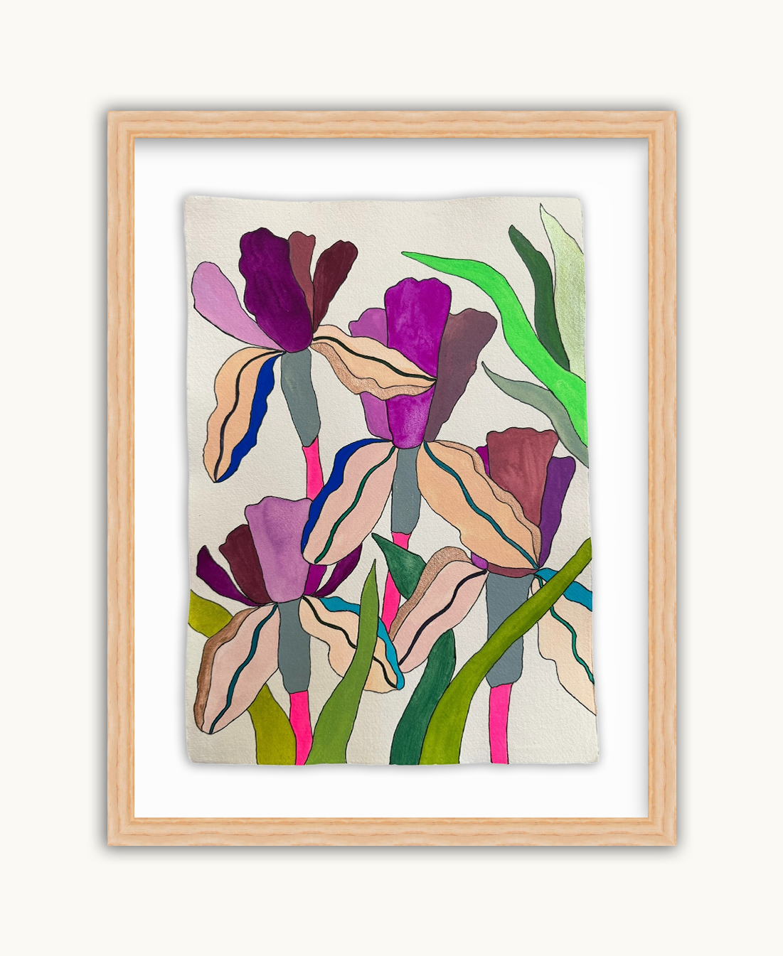 Large Irises 5