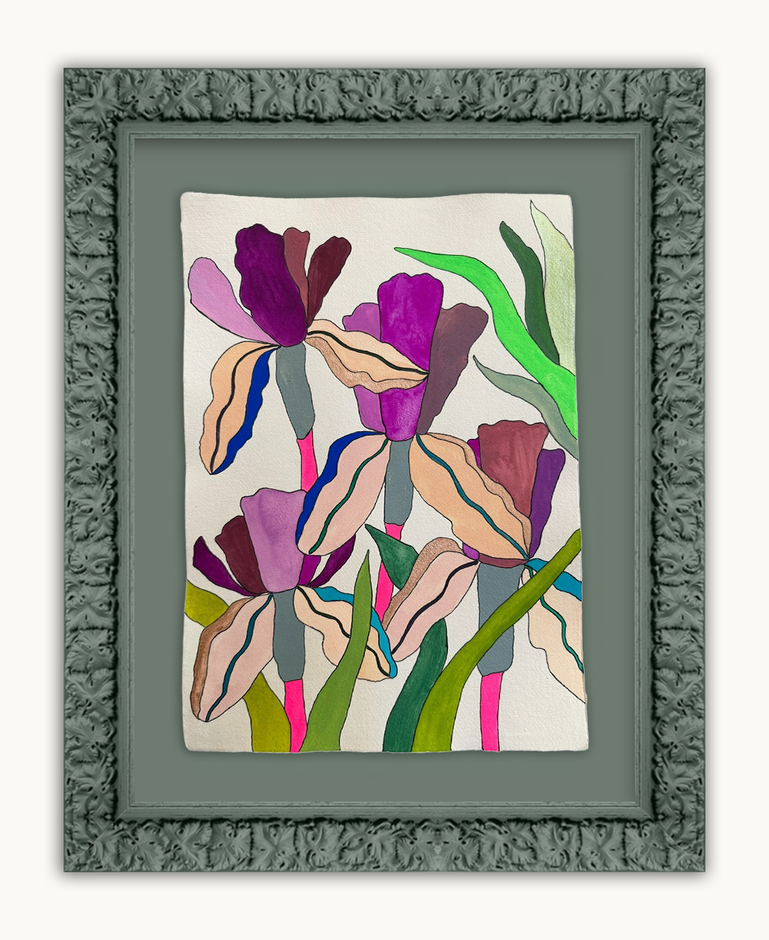 Large Irises 5