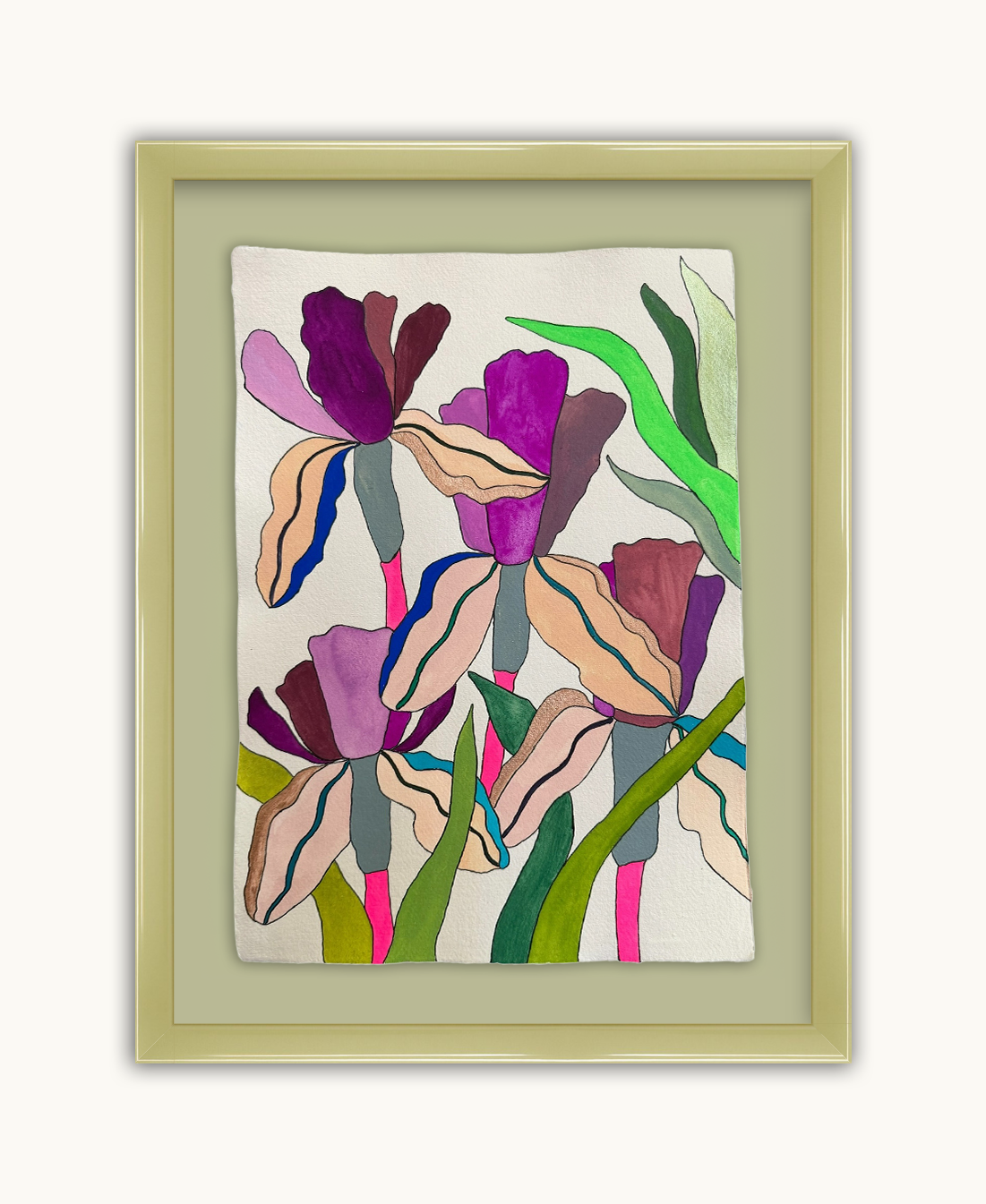 Large Irises 5