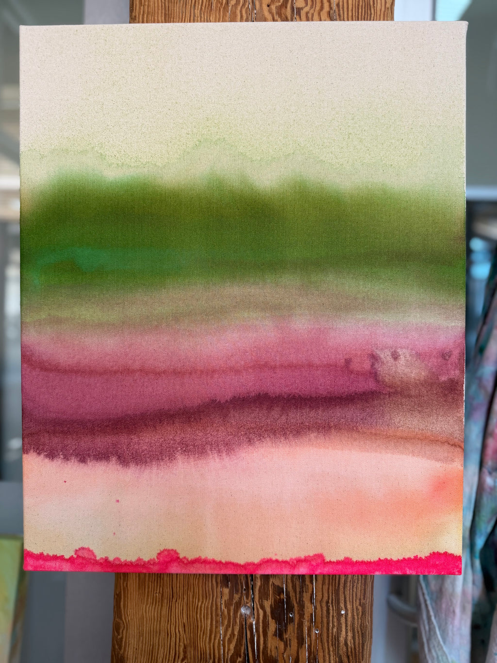 Pink sand