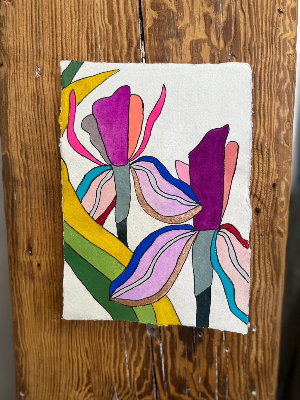 Small Irises 1