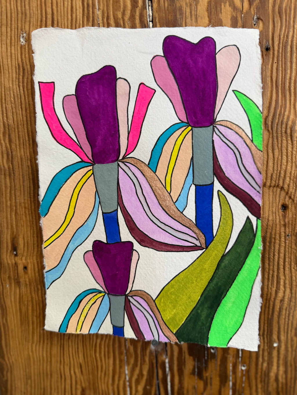 Small Irises 3