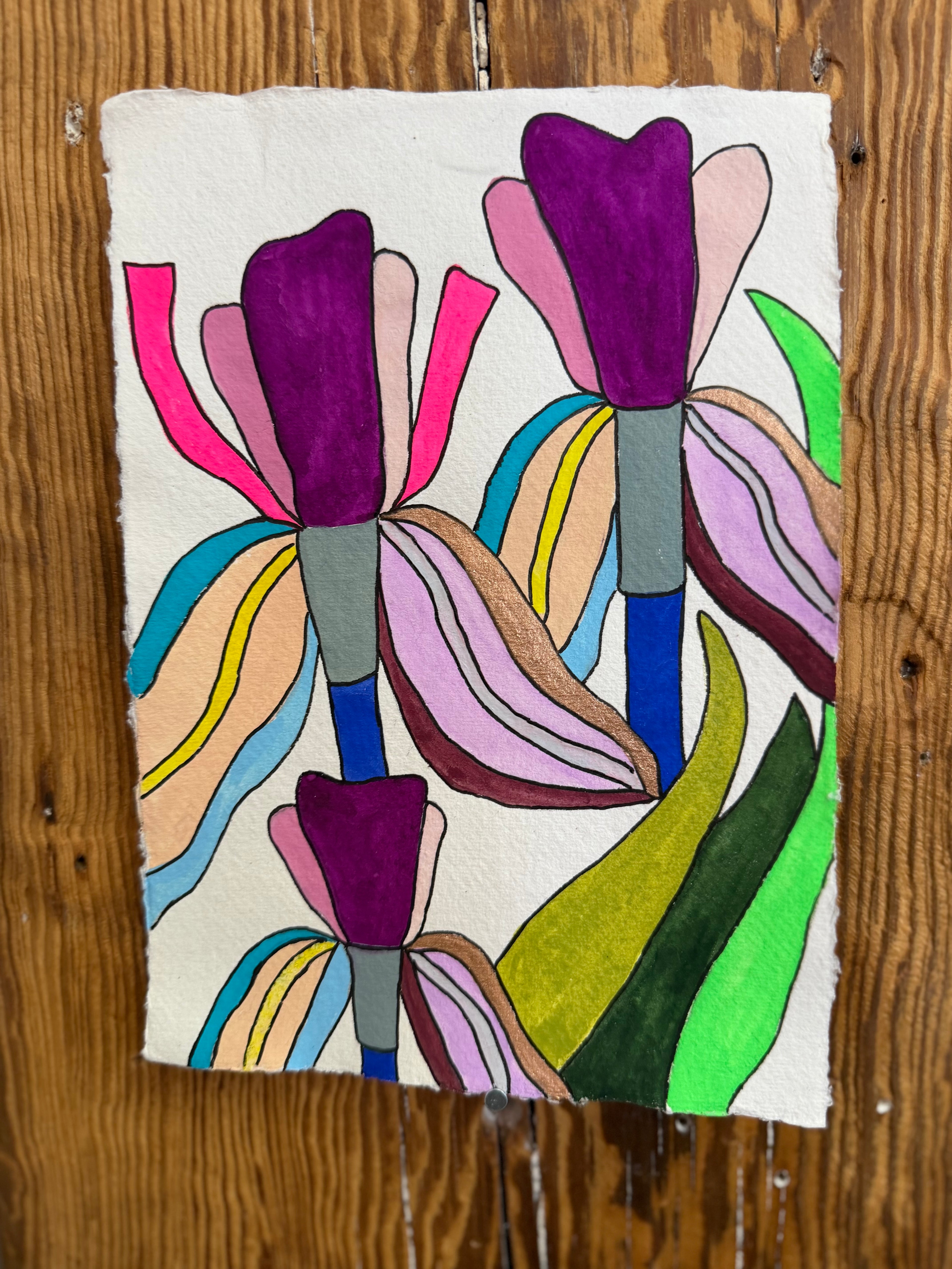 Small Irises 3