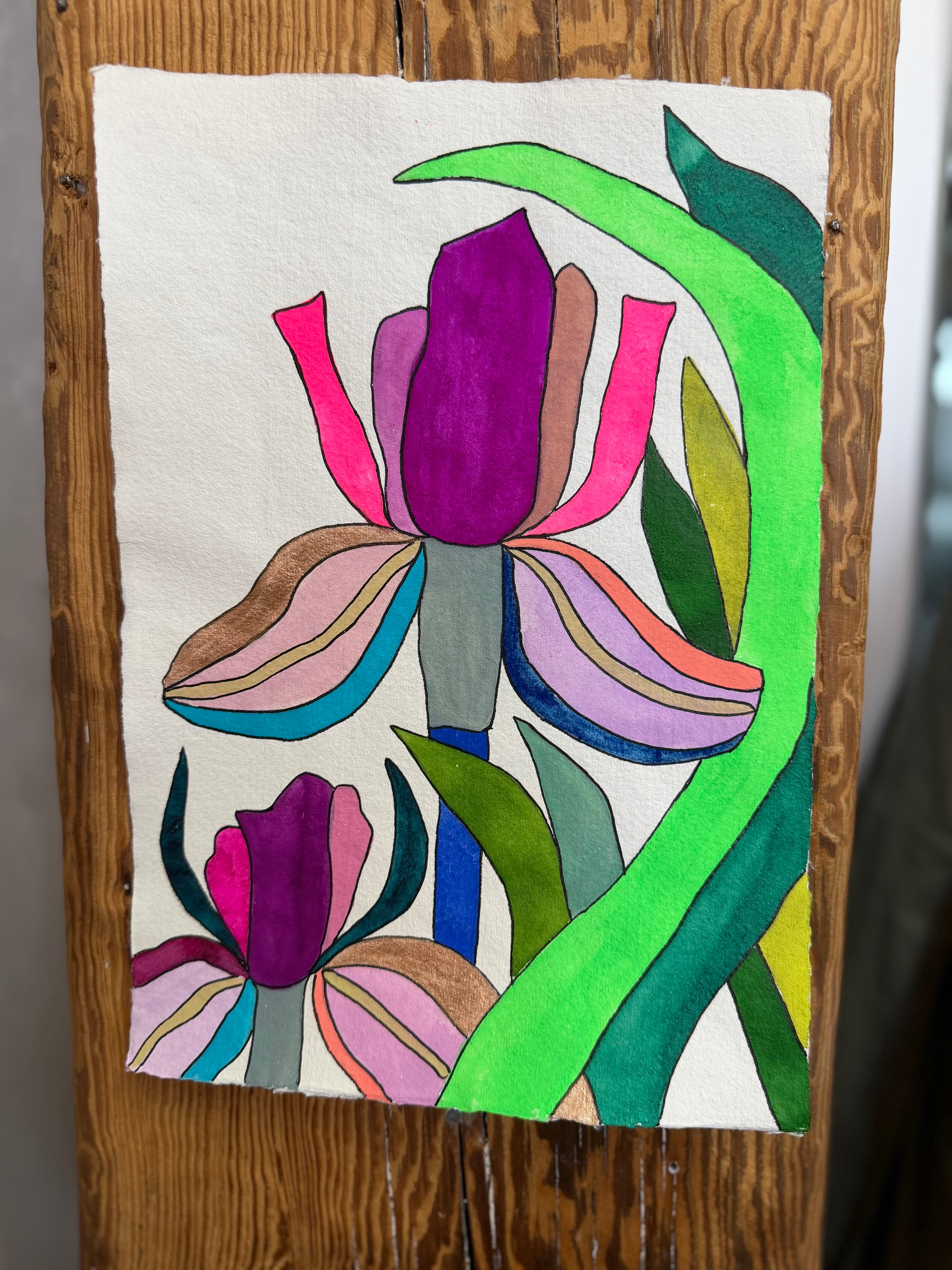 Medium Irises 14