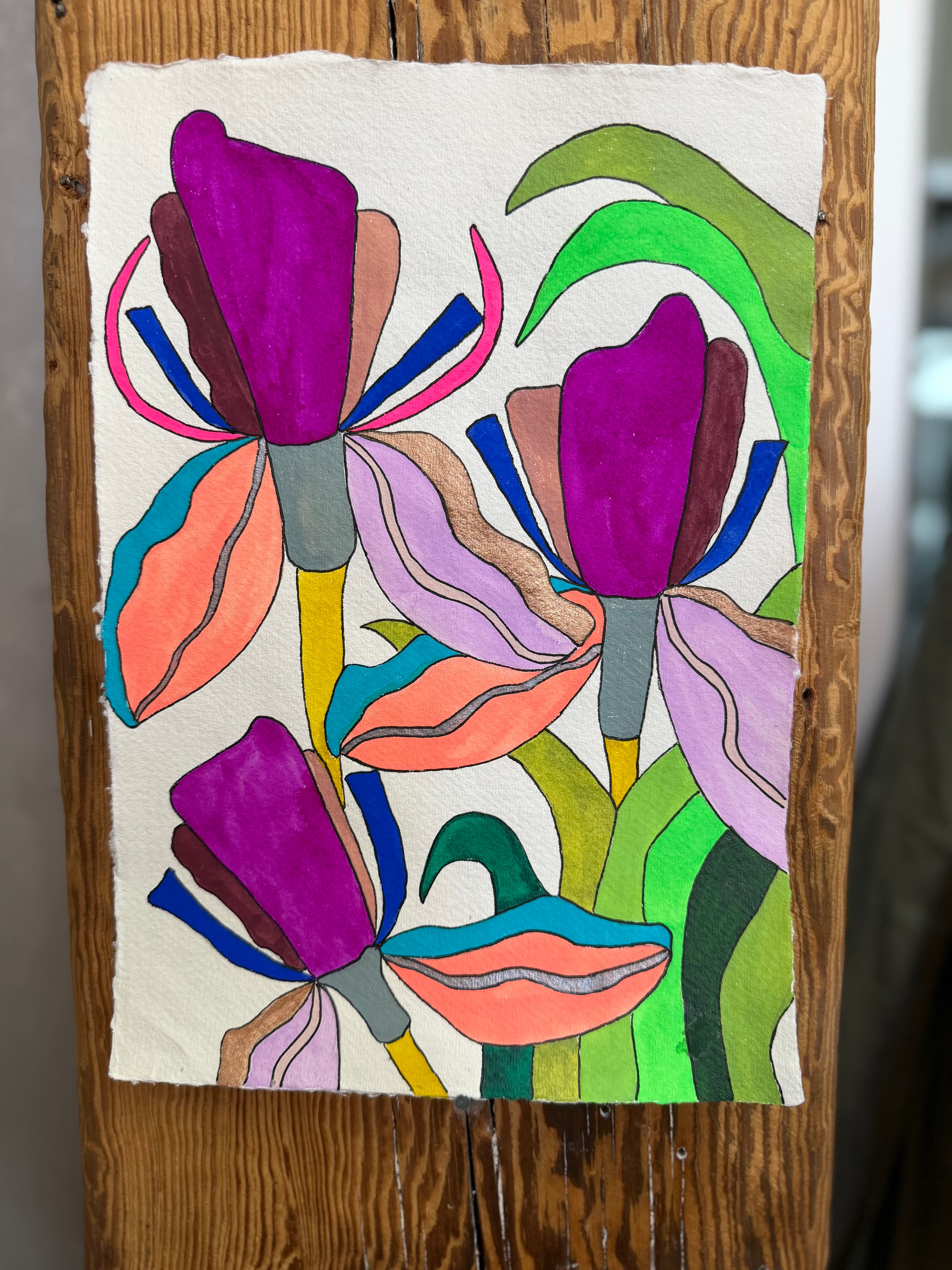 Medium Irises 12
