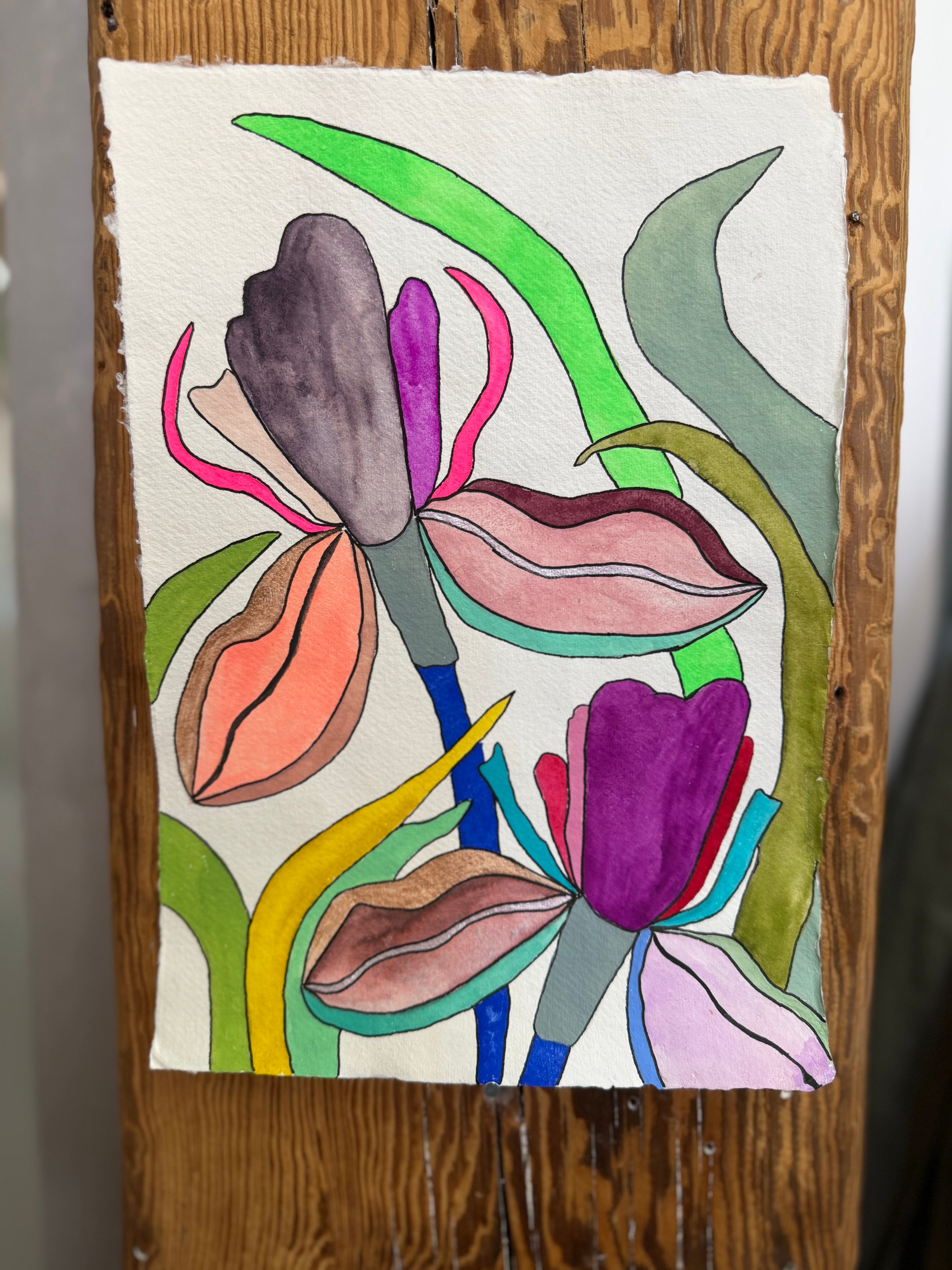 Medium Irises 10