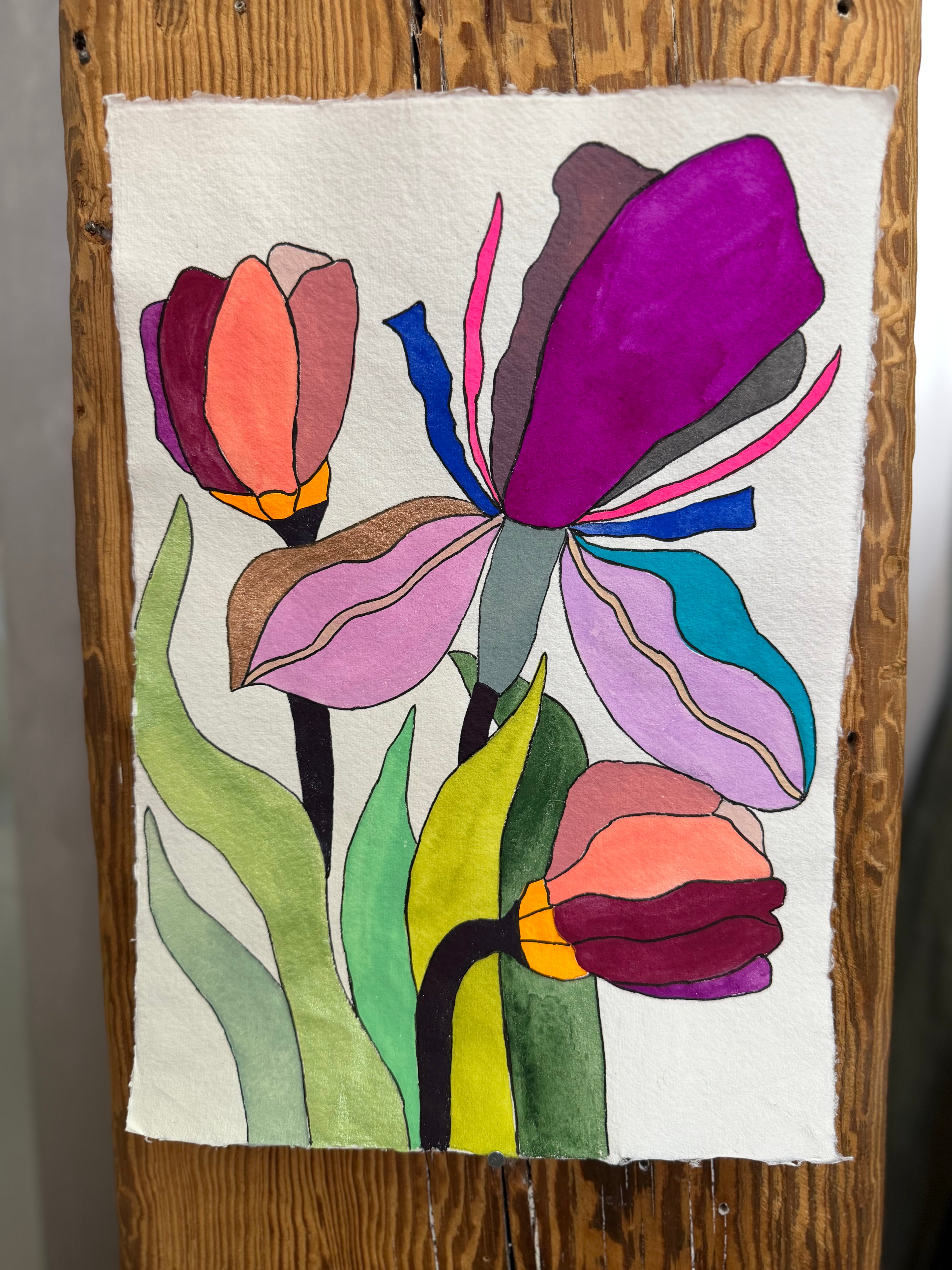 Medium Irises 8