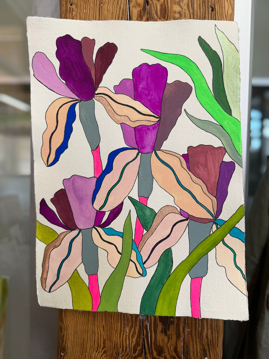 Large Irises 5