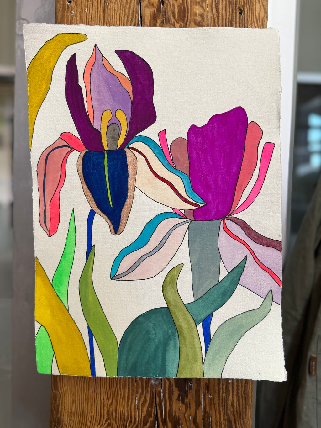 Large Irises 3