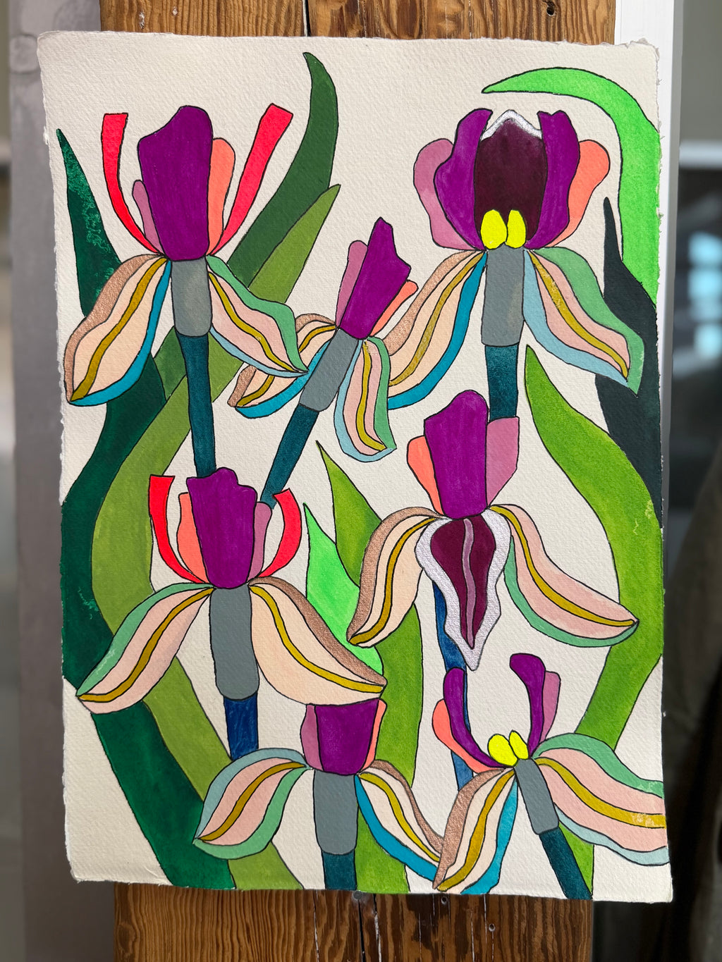 Large Irises 2