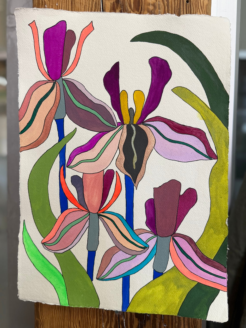 Large Irises 1
