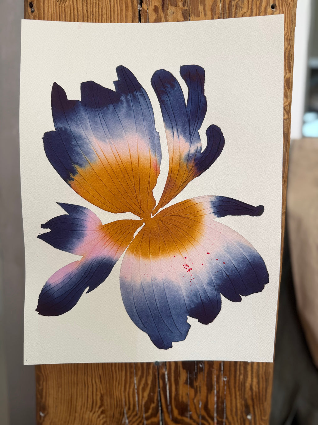 Medium inky iris 3