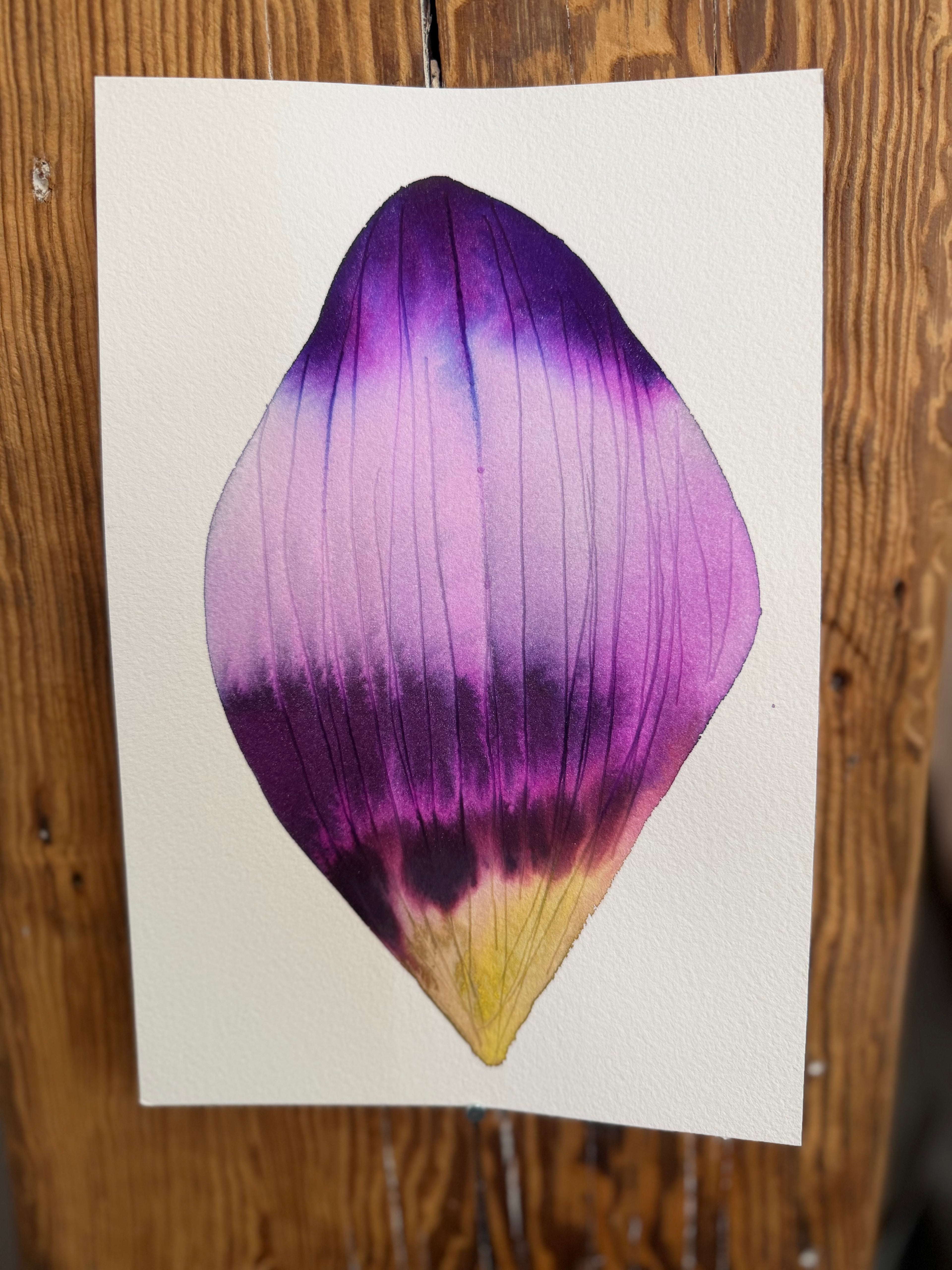 Small inky petal 5