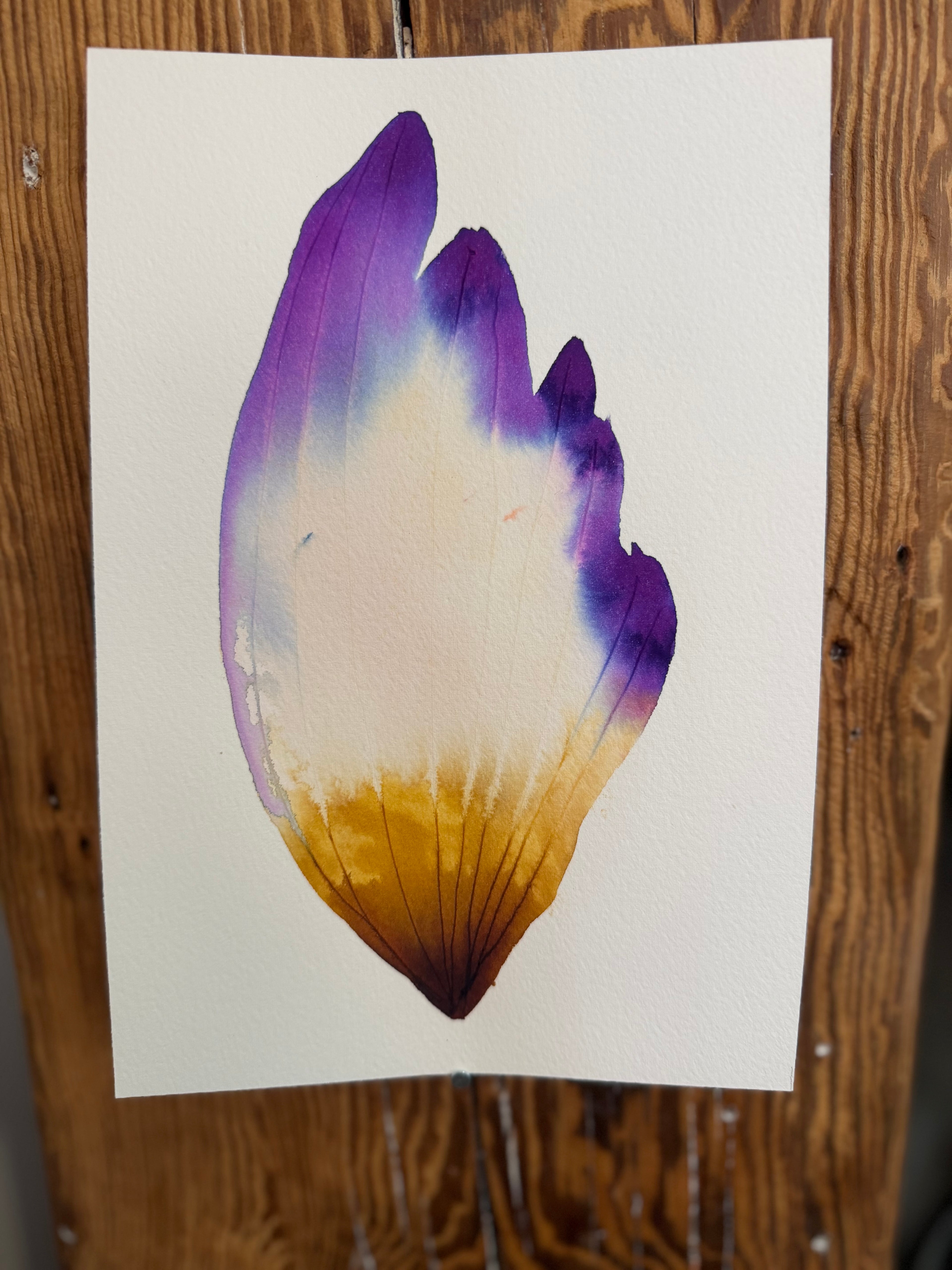 Small inky petal 2