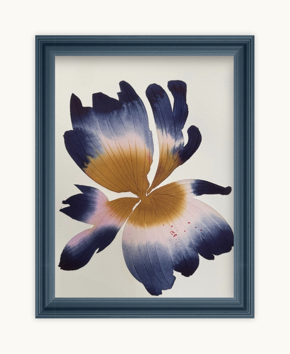 Medium inky iris 3