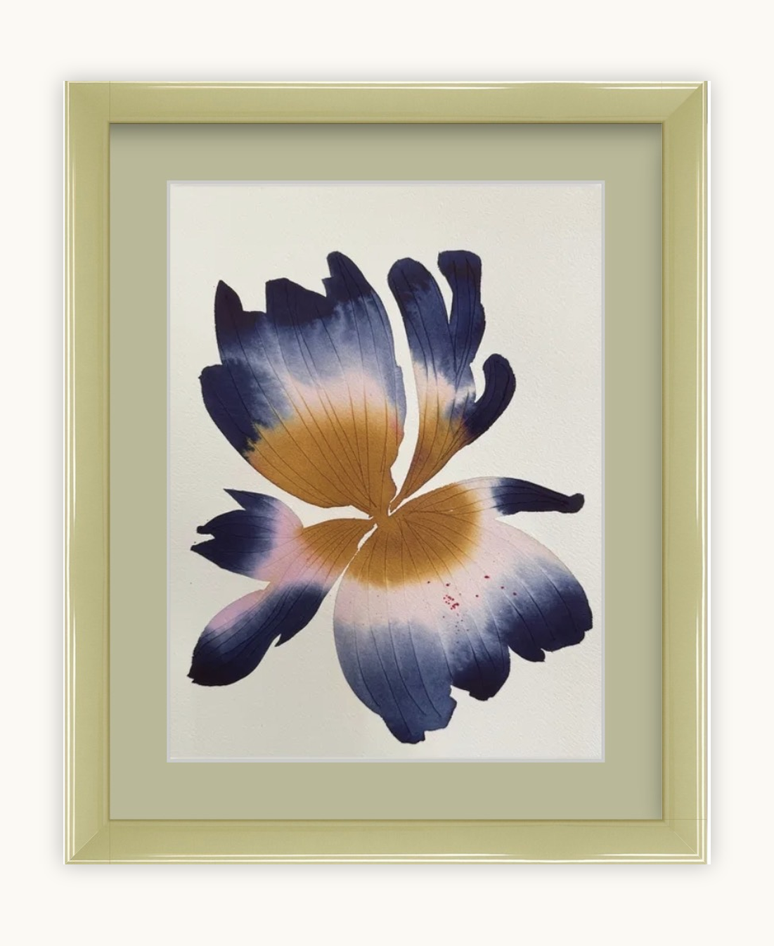 Medium inky iris 3